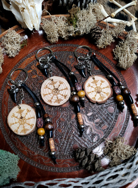 Witchagram Wooden Keychains