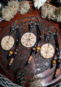 Witchagram Wooden Keychains