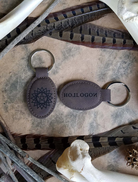 Leather Bay Brown Key Chains