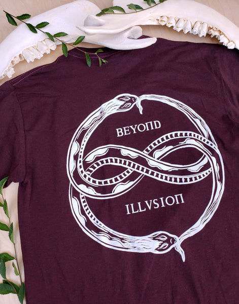 Snake Knot Graphic T Shirt