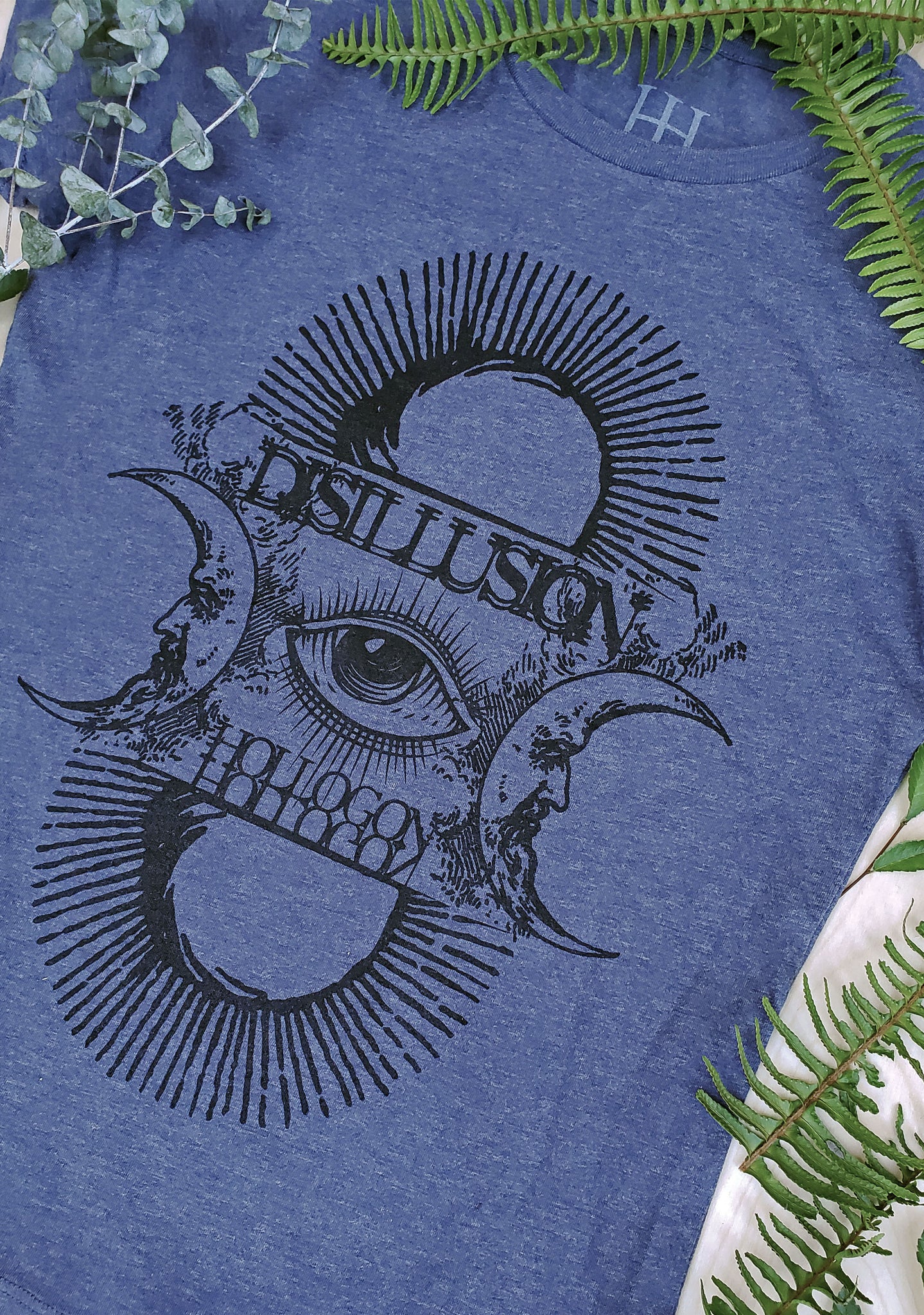 Disillusion Grey-Blue Women's T Shirt