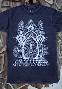 Thai Lotus Temple Graphic T Shirt